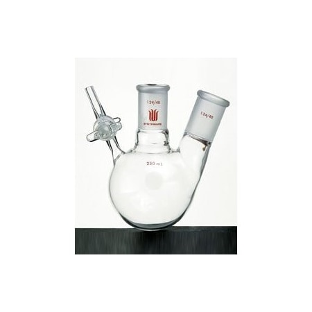 Synthware FLASK, REACTION, 2-NECK, 19/22, 100mL. F161100